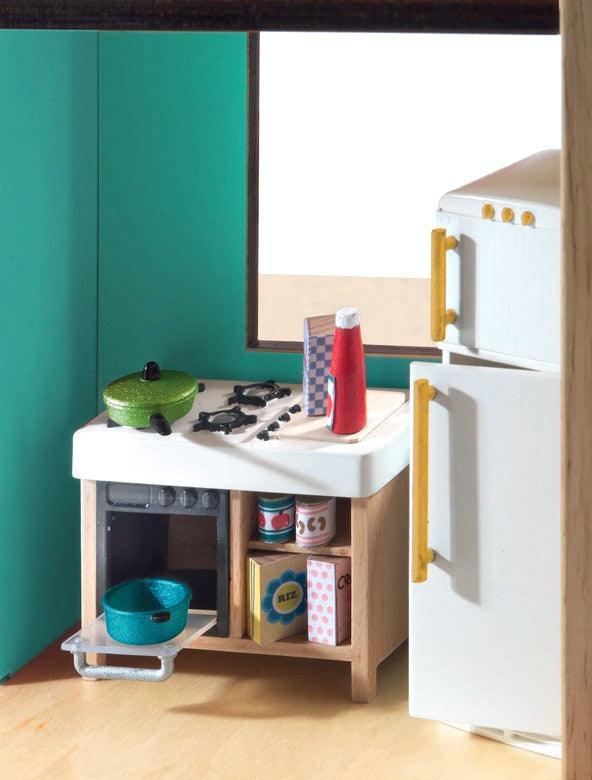 Djeco: dollhouse furniture Kitchen - Kidealo
