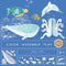 Djeco: les animaux marins pour faire la vie marine bricolage