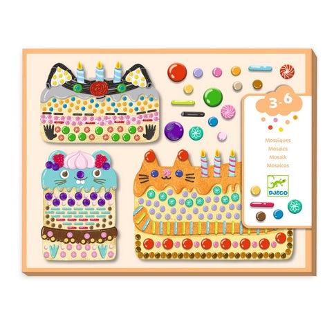 Djeco: Mosaic para galletas para niños pequeños