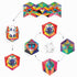DJECO: Paperin taitettavat eläimet Kaleidosycles Flexanimals