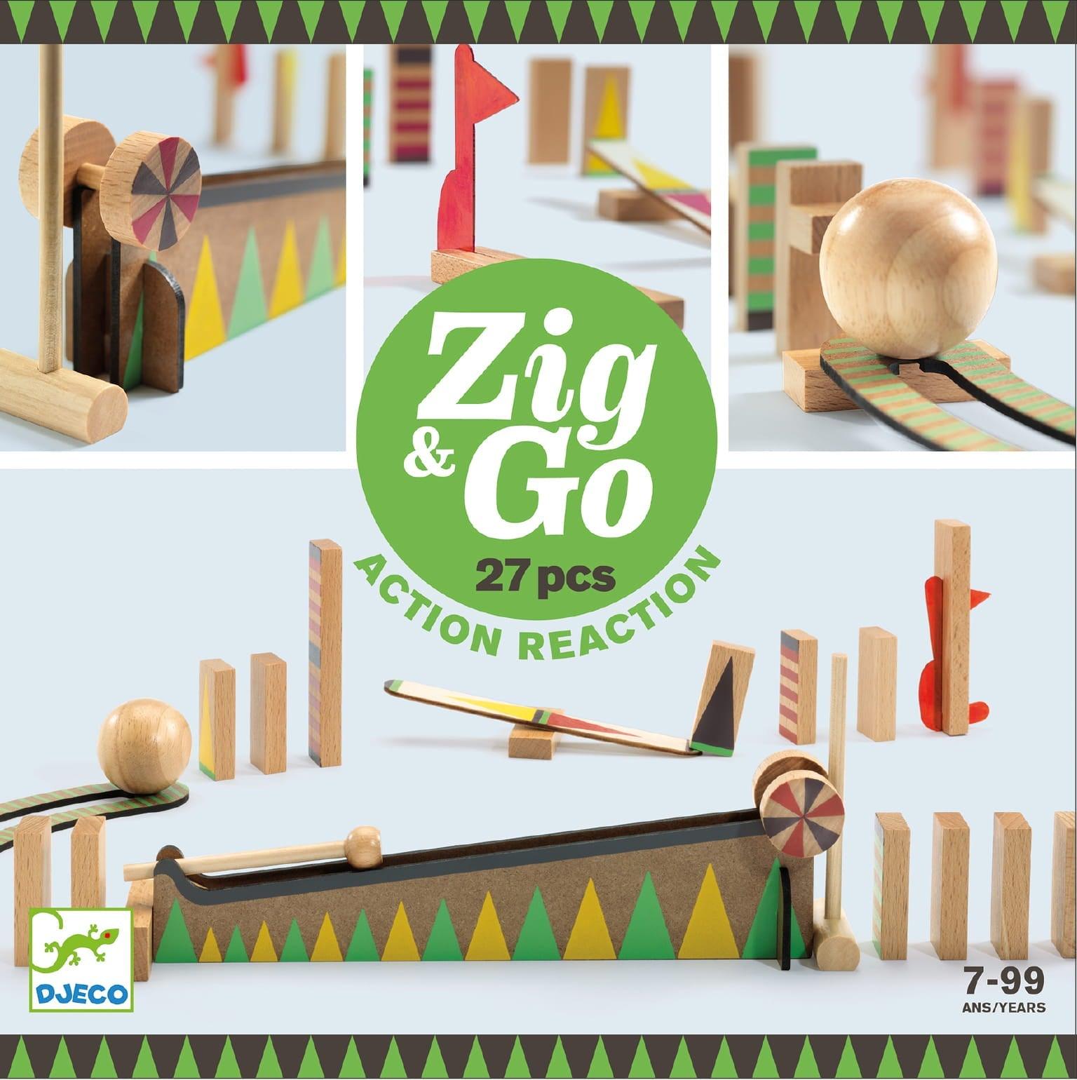 Djeco: Zig & Go stacking track 27 el.