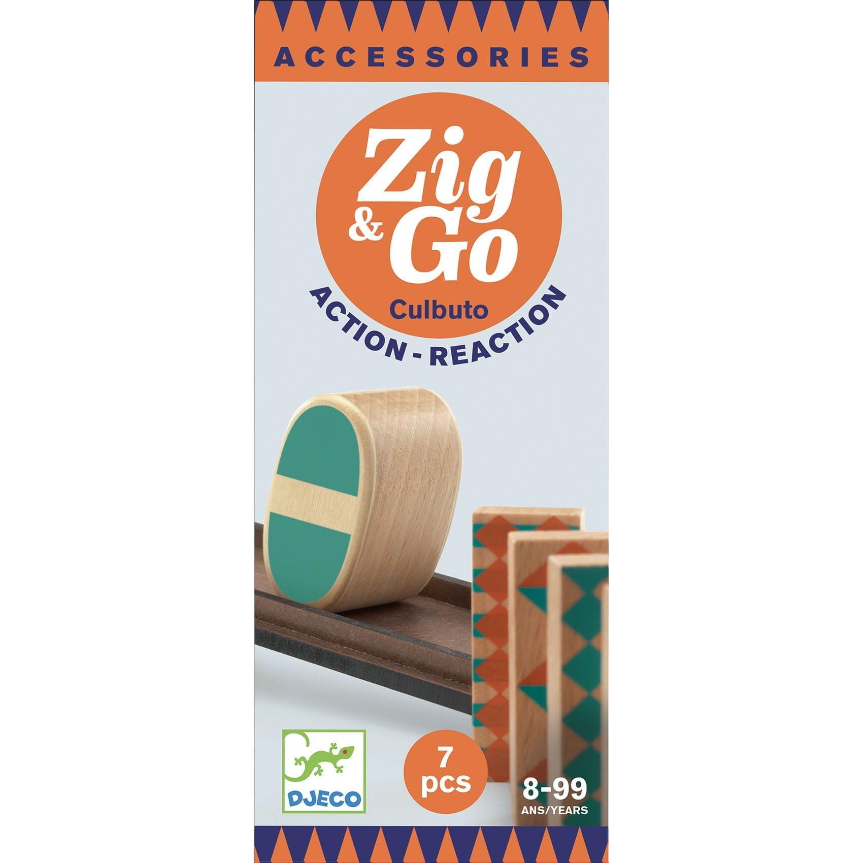 DjeCo: Zig & Go stohovanie stopy 7 el.