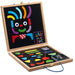 Djeco: Geobonhomme magnetic puzzle in a case