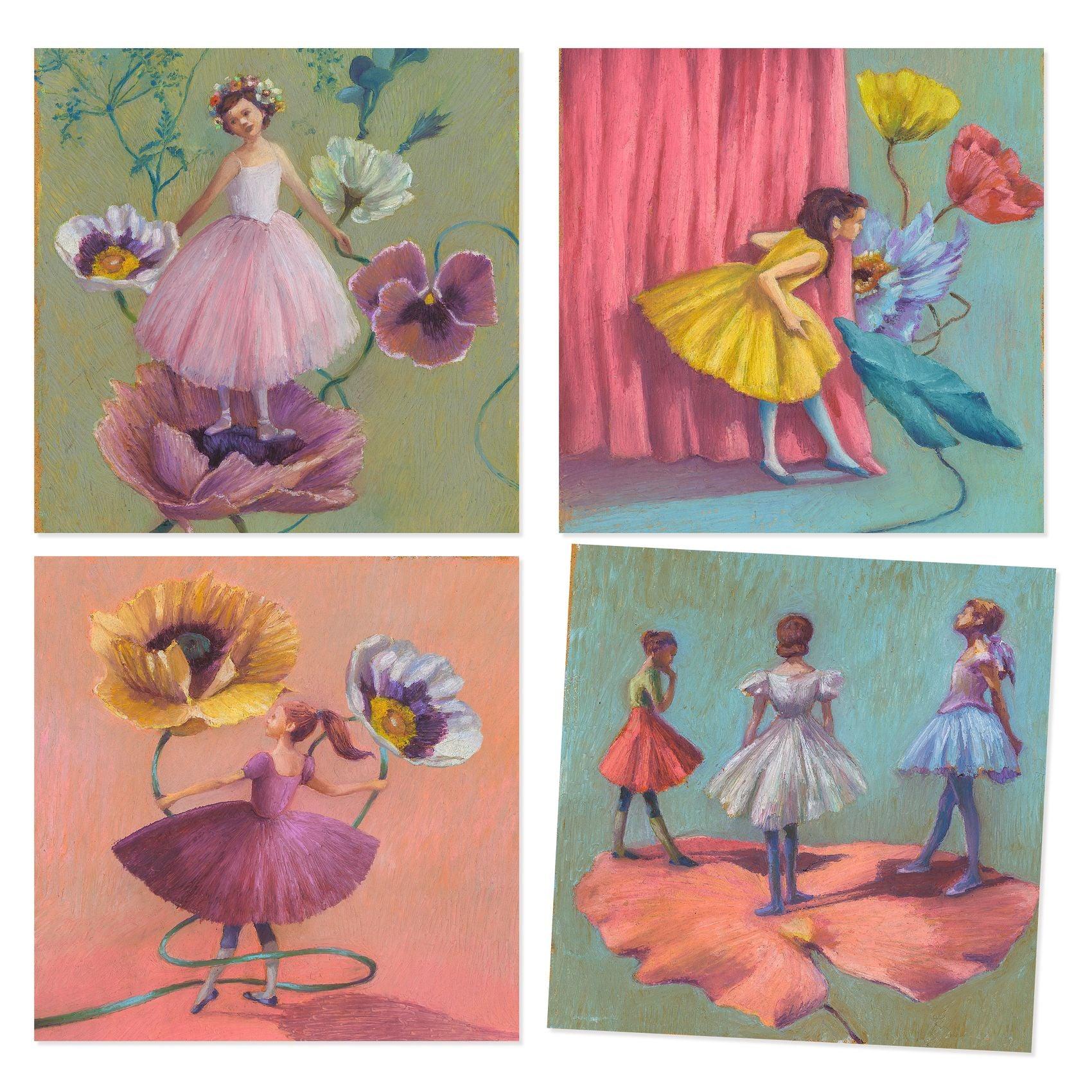 Djeco: art set inspirations ballerinas Inspired by Edgar Degas