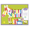 Djeco: art set with stickers Large Animals