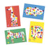 Djeco: art set with stickers Large Animals