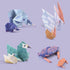 Djeco: origami kreatív szett origami állatok család