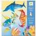 Djeco: оригами творчески комплект морски животни Морски същества