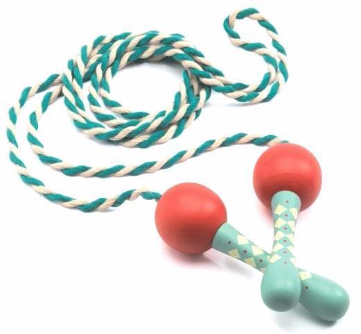 Djeco: Cordélia green skipping rope - Kidealo