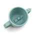Atlikta elnių: silikono puodelis su rankenomis „Peekaboo Croco“ puodelis