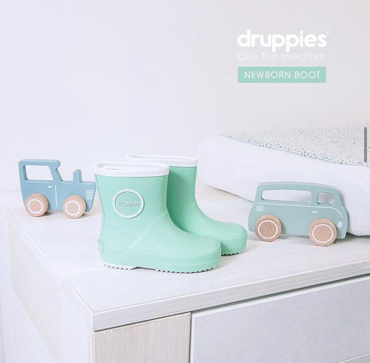 Druppies: Newborn Boot pastel children's wellingtons