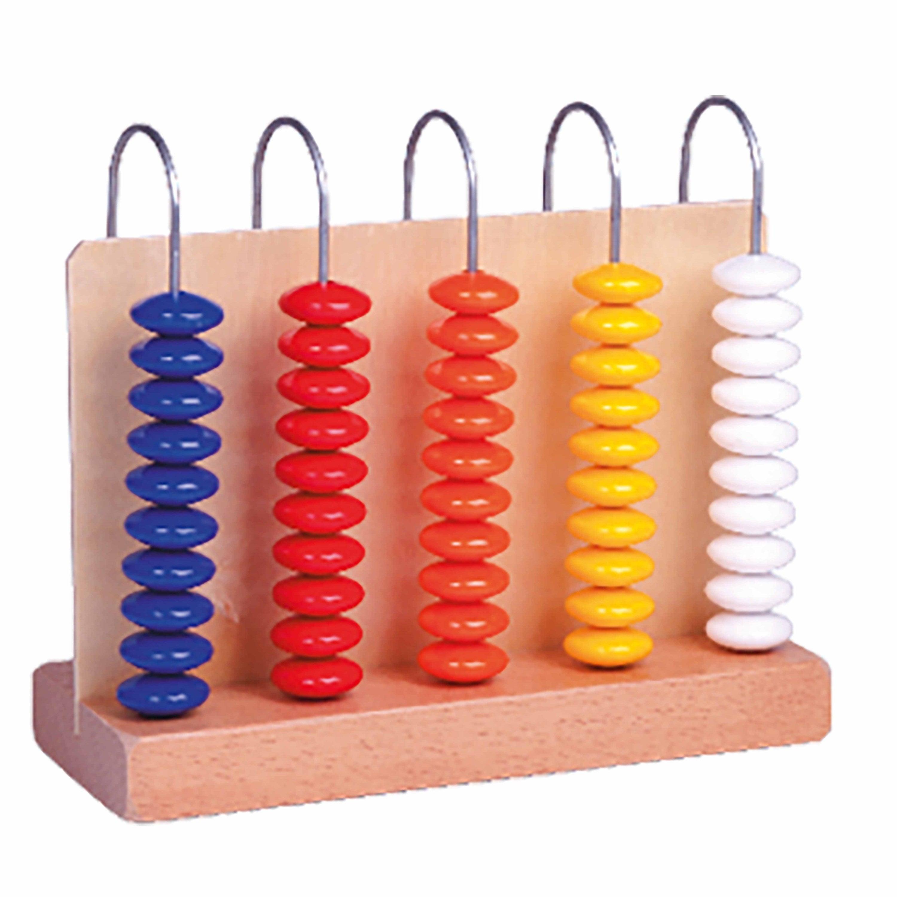 Edugor: abacus 5 x 10 učitelj abacus matematička pomoć