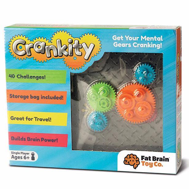 Fat Brain Toys: Crankity gears puzzle game - Kidealo