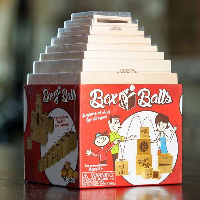Fat Brain Toys: Box & Balls arcade game - Kidealo