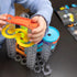 Fat Brain Toys: Culodrome Trestle Tracks Builder Builder Set 73 El.