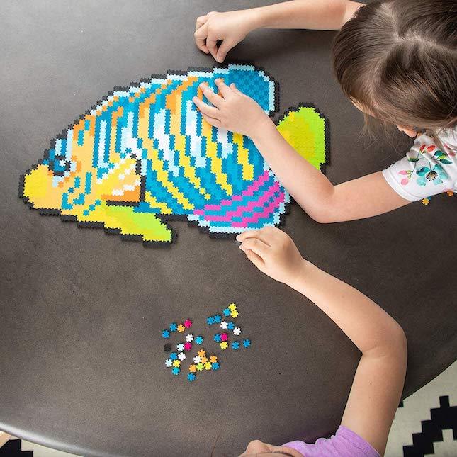Kövér agyi játékok: Jixelz pixel puzzle a víz alatt 1500 EL.