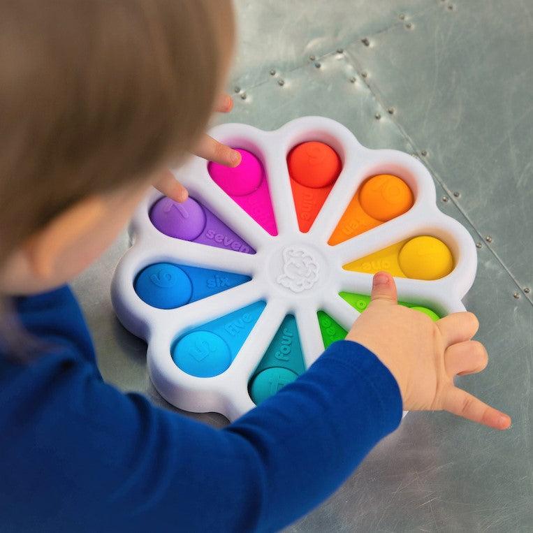 Riebalų smegenų žaislai: jutimo burbuliukų skaitmenys Dimpl skaitmenys
