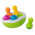 Fat Brain Toys: Spinnypins Trieur de bulles coloré