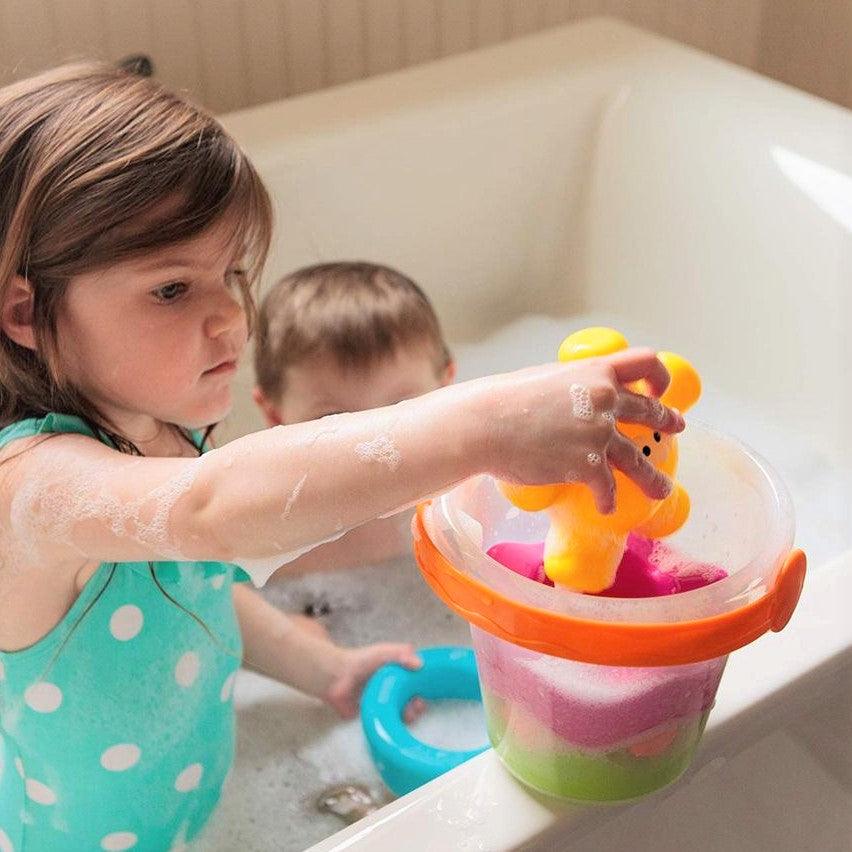 Giocattoli cerebrali grassi: giocattolo da bagno per secchio per vasini