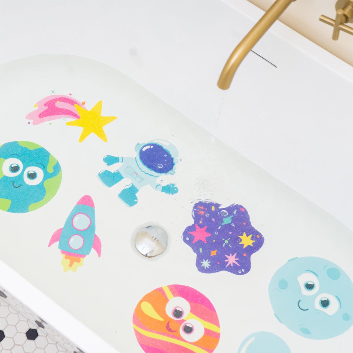 Glo Pals: Galaxy Grips non-slip bathtub stickers