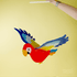 Goki: Flying parrot to hang XL - Kidealo