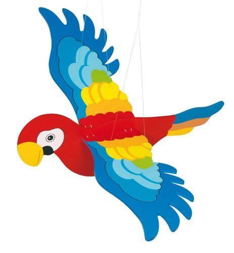 Goki: Flying parrot to hang XL - Kidealo