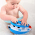 Зелени играчки: Круизен кораб с гребна лодка