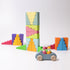 Grimm's: Stepped Roofs Rainbow blokke