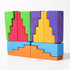 Grimm's: telhados escalonados blocos de arco -íris