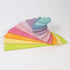 Grimm's: Rainbow Pastel Semicircles dividers