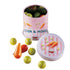 Haba: canned carrots and peas