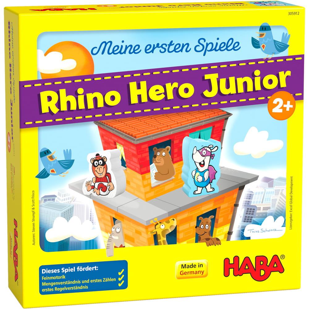 Haba: mit første spil Rhino Hero Junior