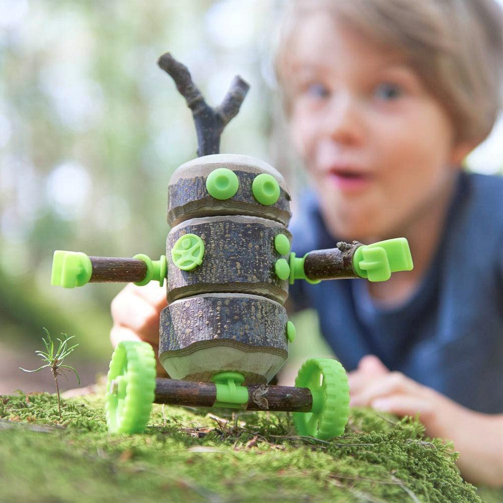 Haba: Terra Kids Conectors Tehnologia Set de construcție a stick -ului