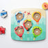 Hape: wooden Spinning Balloons Puzzle