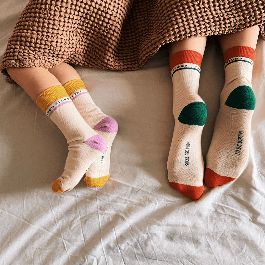 HappyMess: Couleurs des chaussettes pour enfants