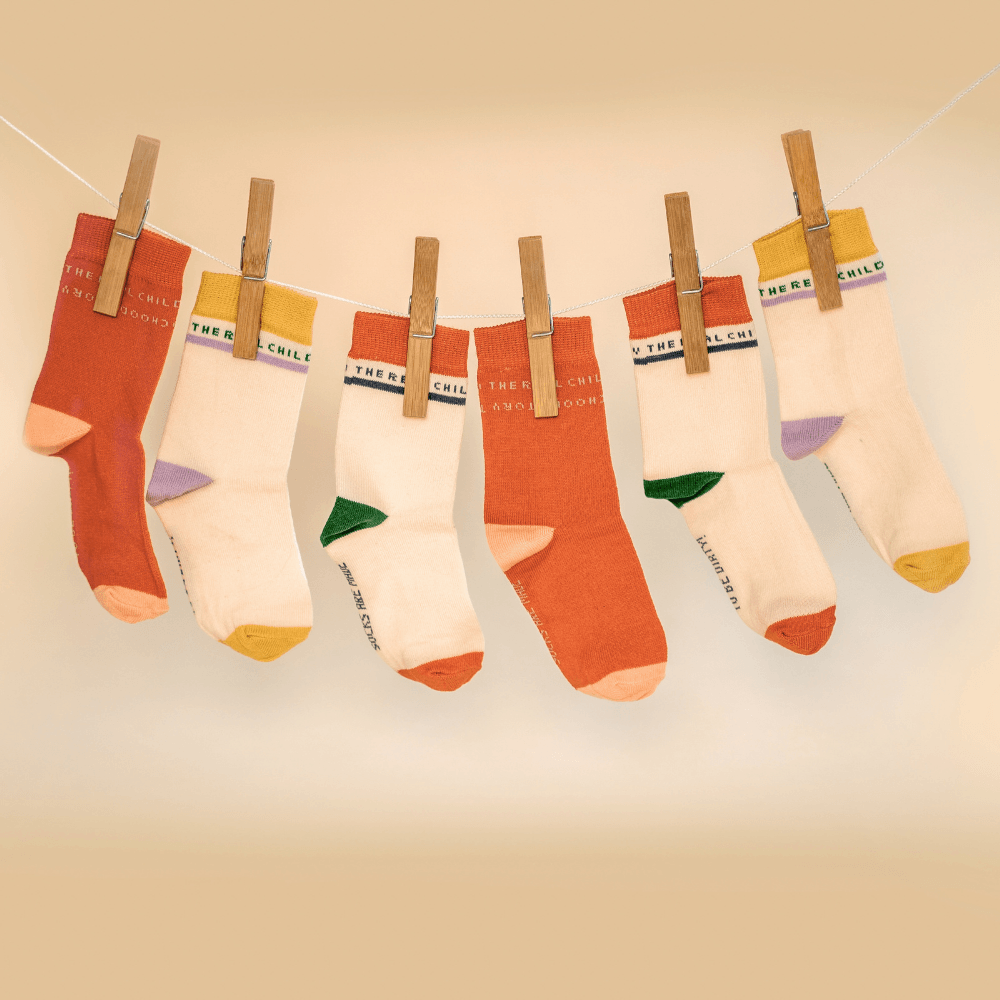 HappyMess: Gyerekek zokni színek