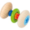 Heimess: rainbow elastic rattle with beads