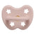 Hevea: colorful natural rubber pacifier anatomical 3-36 M