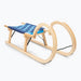 Humbaka: HTG 100 cm wooden ram's horn sled
