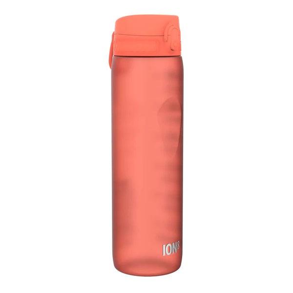 ION8: Coral Motivator 1100 ml water bottle with measuring cup