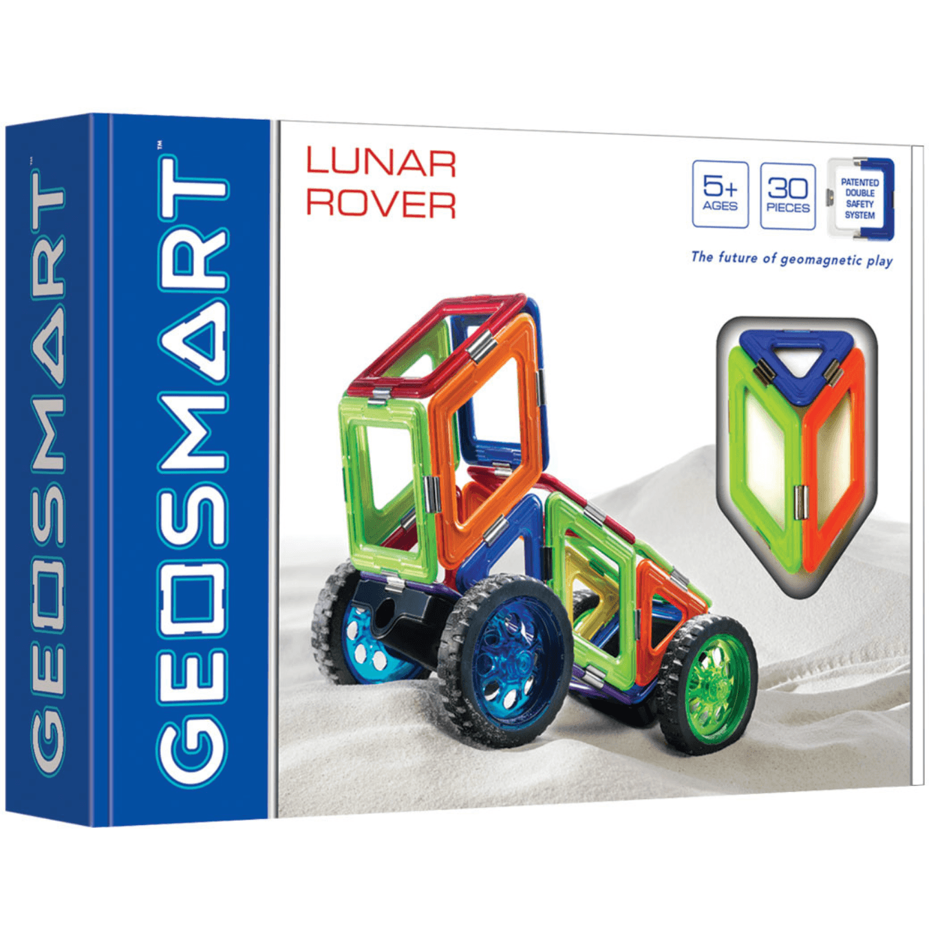 Iuvi -spel: Geo Smart Lunar Rover Magnetic Blocks 30 El.