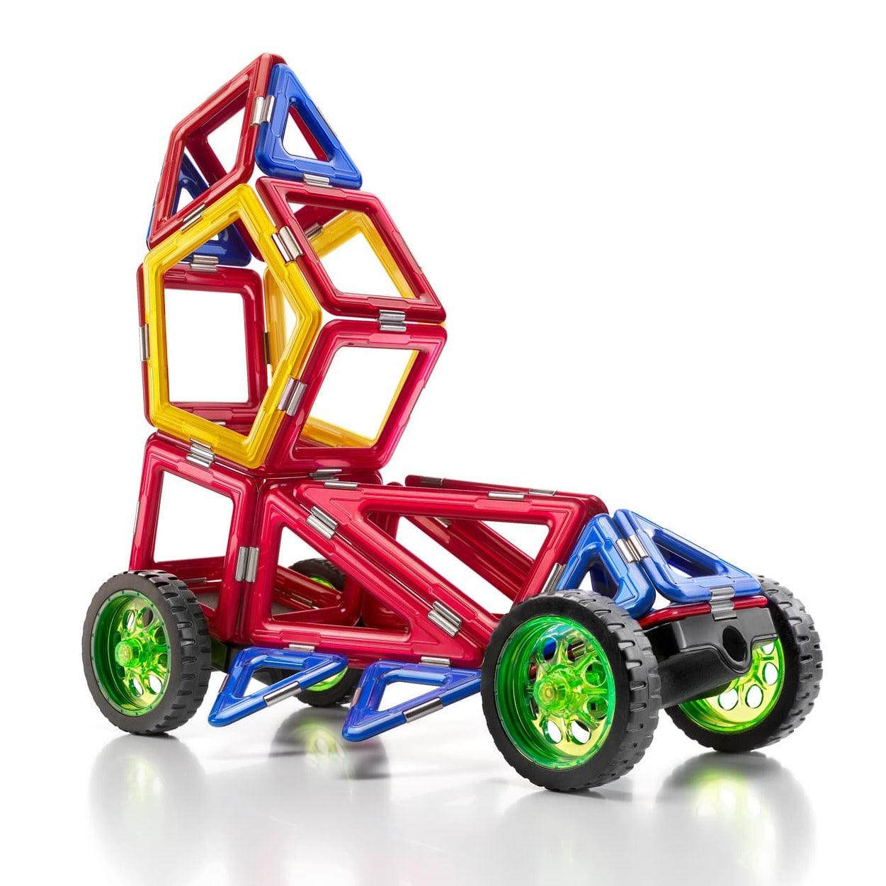 Iuvi -spel: Geo Smart Robo Racer Magnetic Blocks 36 El.