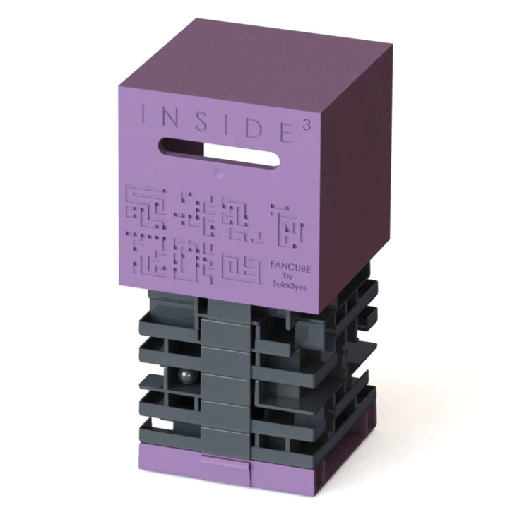Jeux IUVI: puzzle tridimensionnel à l'intérieur de 3 douleurs violettes