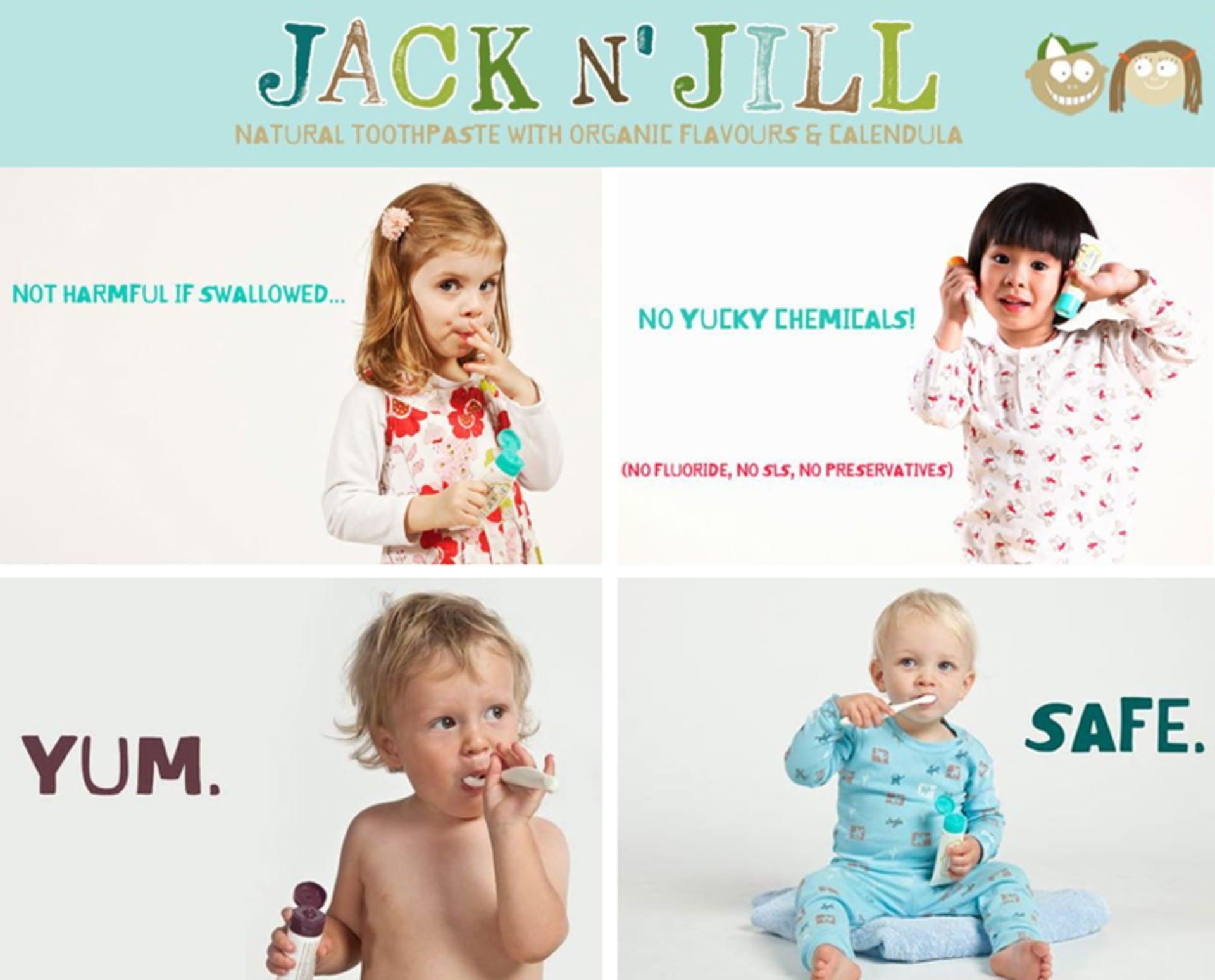 Jack N' Jill: toothbrush for children BIO - Kidealo