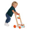 JANOD: Chariot pour bébé en bois avec blocs lapin