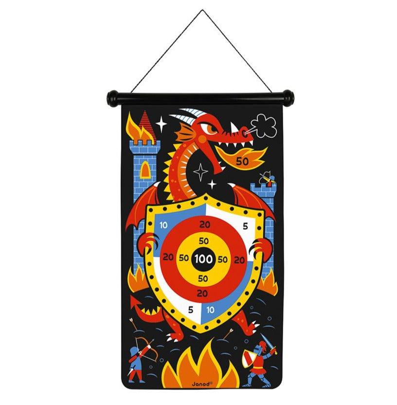 Janod: Magnetic Darts Arcade Game Dragons