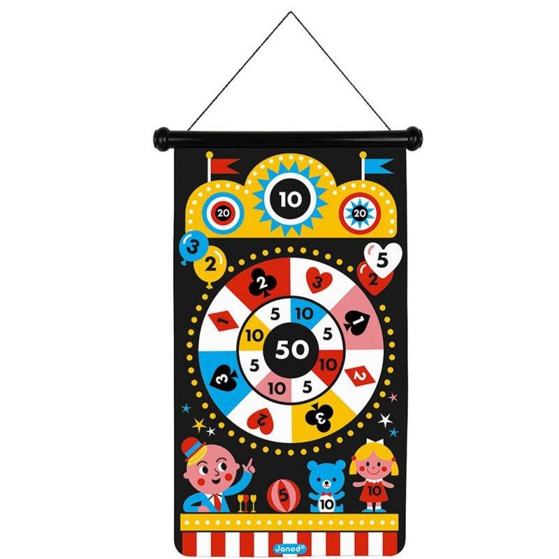 Janod: DARTS MAGNETIC ARCADE Game Merry City
