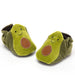 Jellycat: zapatillas de bebé de aguacate divertidas