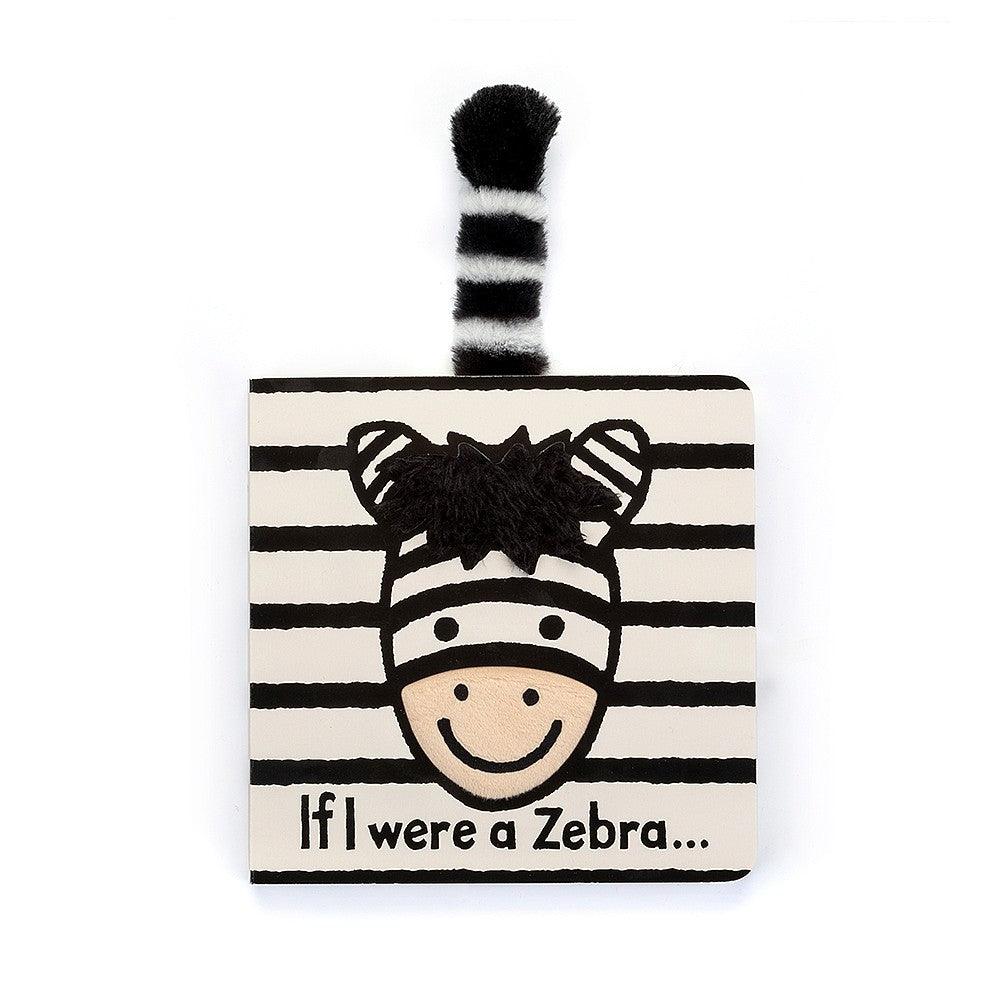Jellycat: zebra booklet If I Were A Zebra