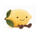 Jellycat: Mazs mīļa citrons uzjautrināms citrons 18 cm